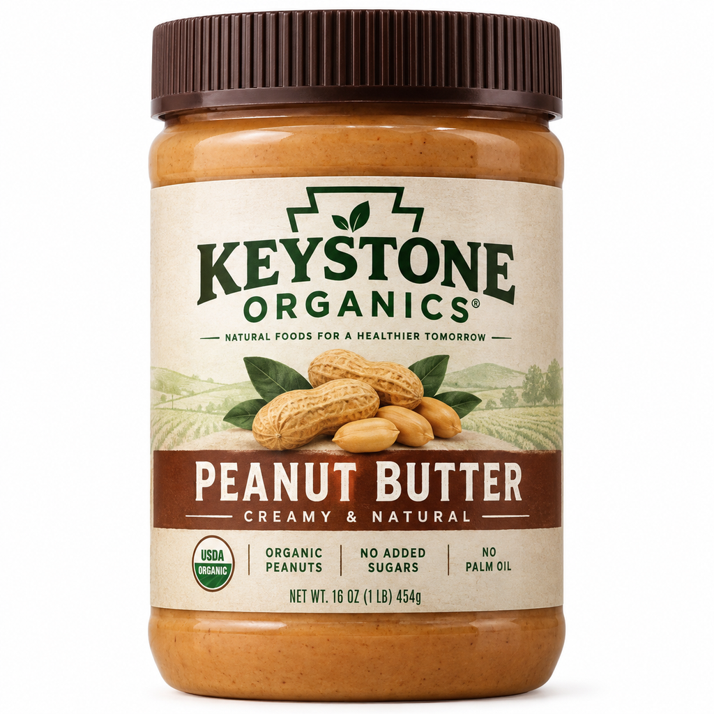 Organic Peanut Butter - Creamy